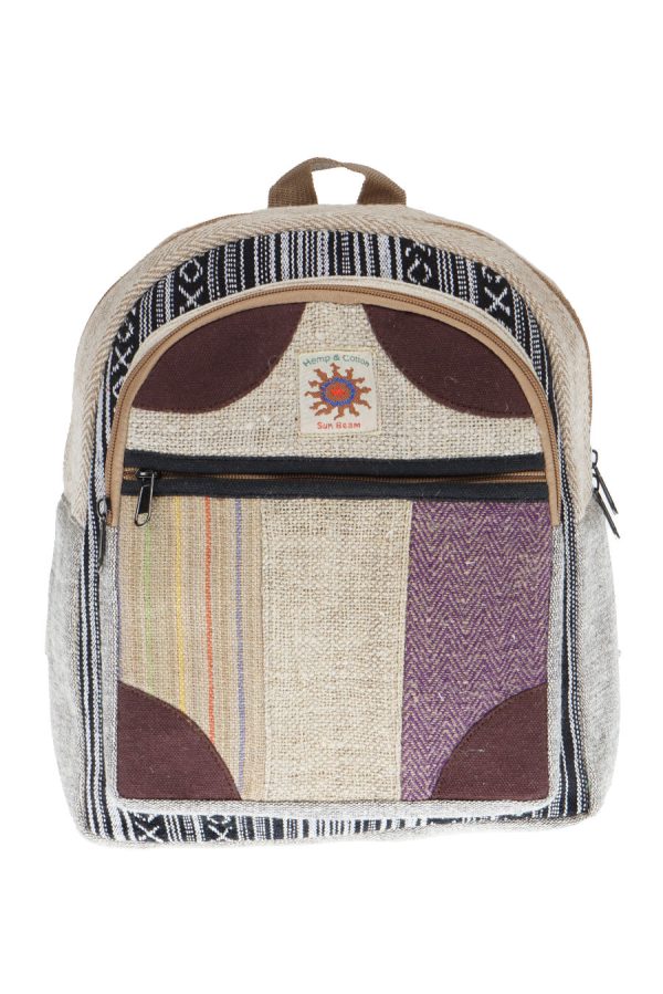 hemp-cotton mini backpack - classic