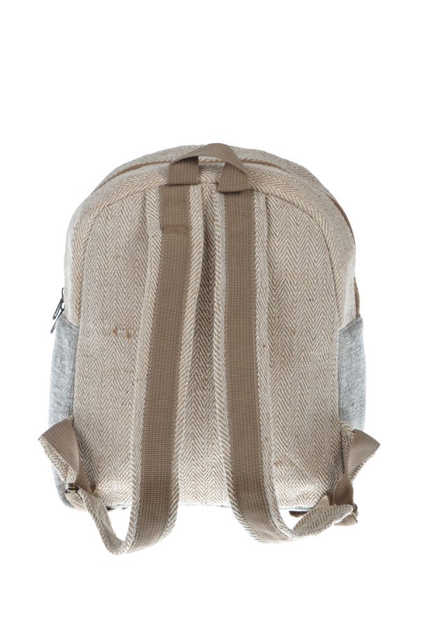 hemp-cotton mini backpack - classic