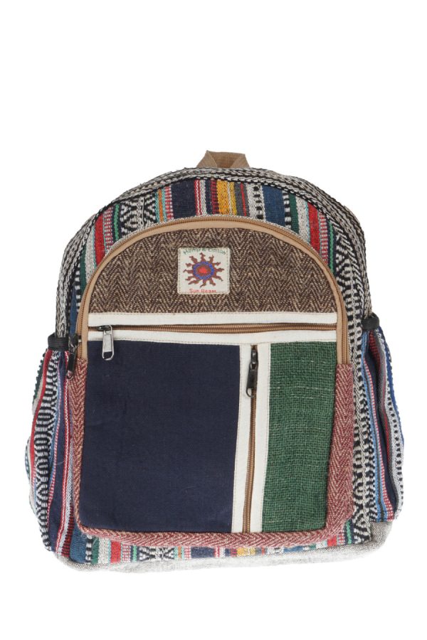 hemp-cotton - mini - backpack - multi pockethemp-cotton - mini - backpack - multi pocket