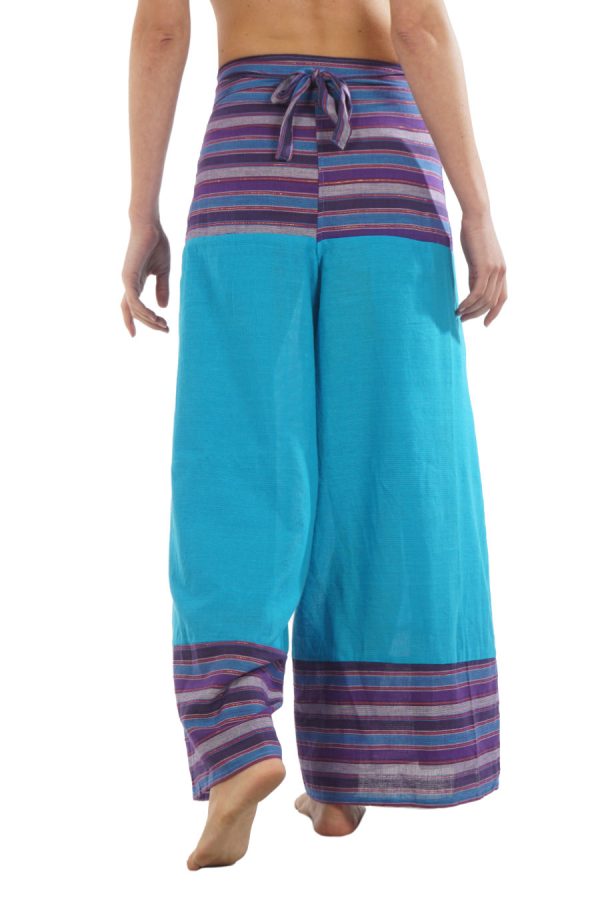 THAI PANTS - turquoise