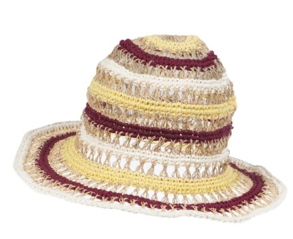 hemp  - cotton - hat - αραιή πλέξη - a