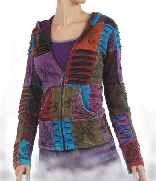 cotton - patchwork - jacketcotton - patchwork - jacket