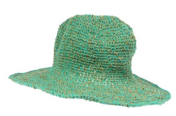 hemp - cotton -  hat - πράσινοhemp - cotton -  hat - πράσινο