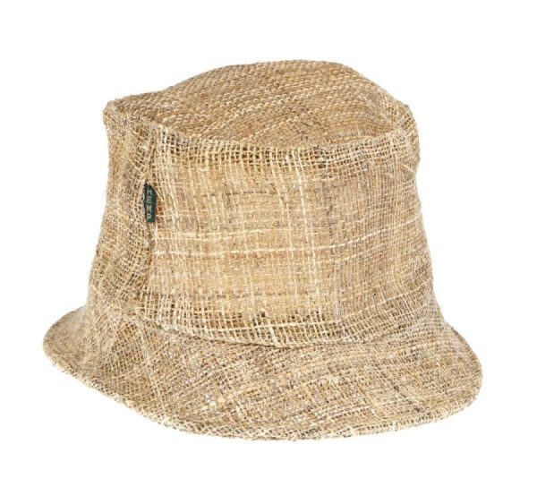 hemp - bucket - hat - μπεζ2
