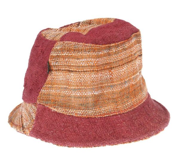 hemp bucket hat - μπορντόhemp bucket hat - μπορντό