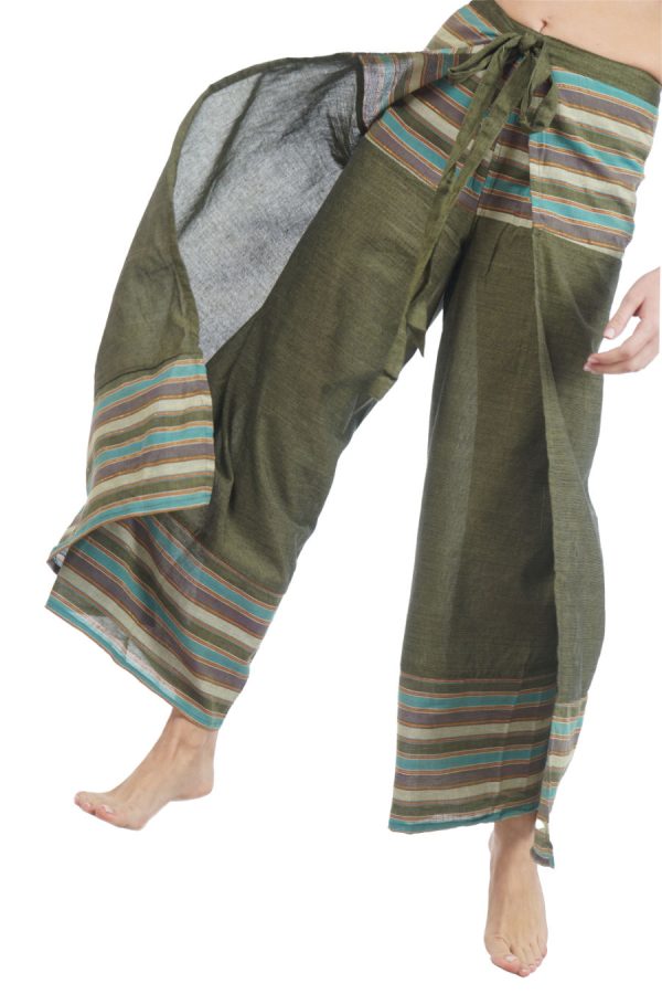 THAI PANTS - olive green