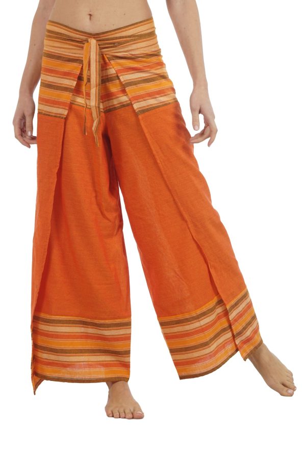 THAI PANTS πορτοκαλί