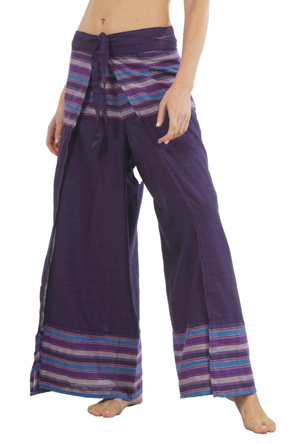 THAI PANTS - μοβTHAI PANTS - μοβ