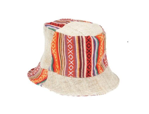 hemp bucket hat - patch