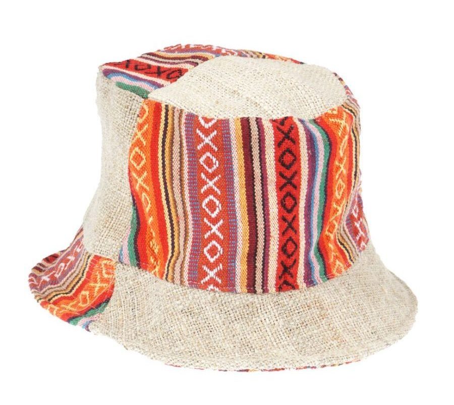 Hemp reversible bucket hat main image 1