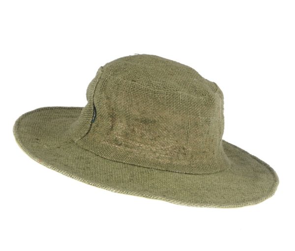 safari hemp hat - πράσινοsafari hemp hat