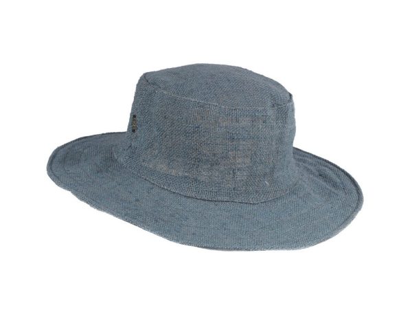 safari hemp hat - μπλε