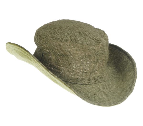 safari hemp hat - green